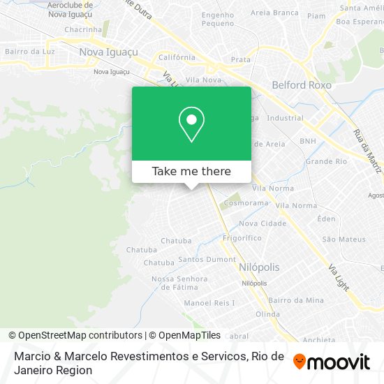 Mapa Marcio & Marcelo Revestimentos e Servicos