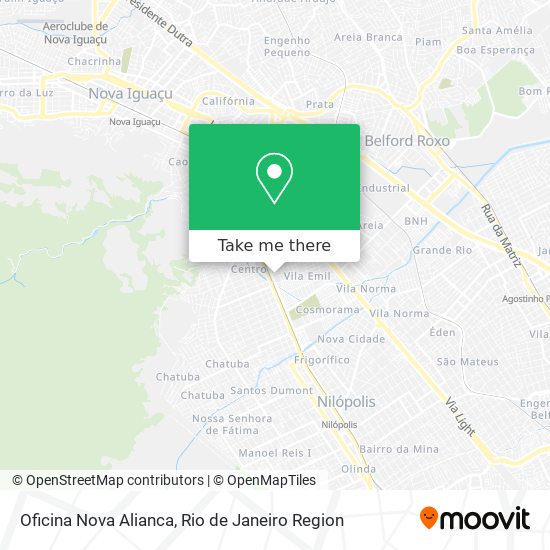 Oficina Nova Alianca map