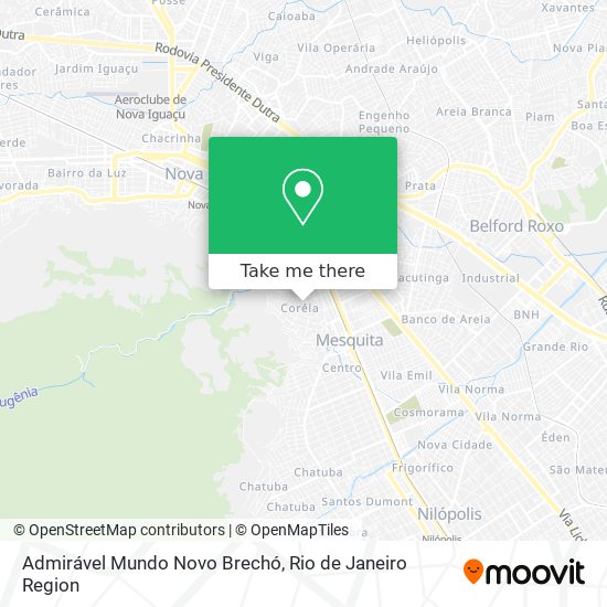 Admirável Mundo Novo Brechó map