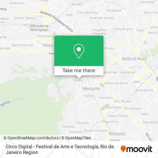 Circo Digital - Festival de Arte e Tecnologia map