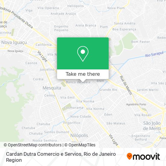 Cardan Dutra Comercio e Servios map