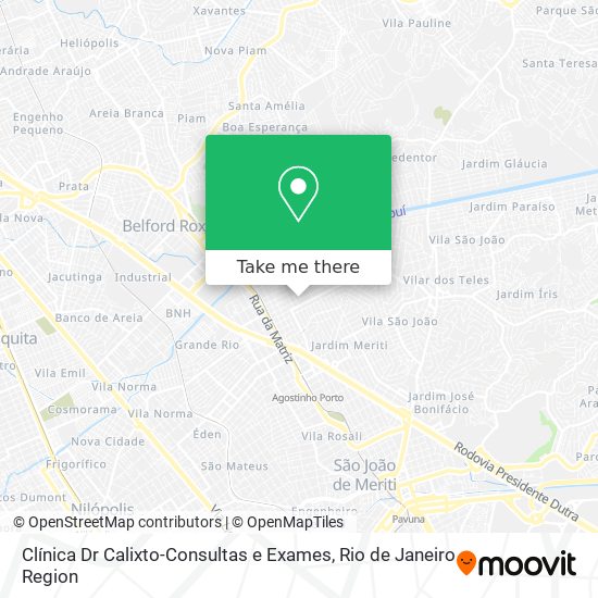 Clínica Dr Calixto-Consultas e Exames map
