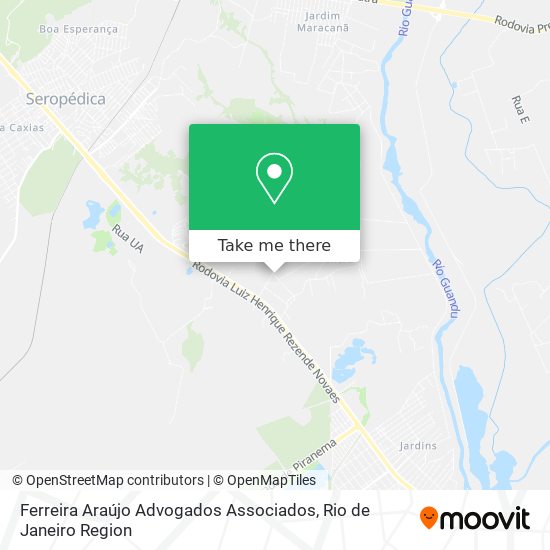 Ferreira Araújo Advogados Associados map