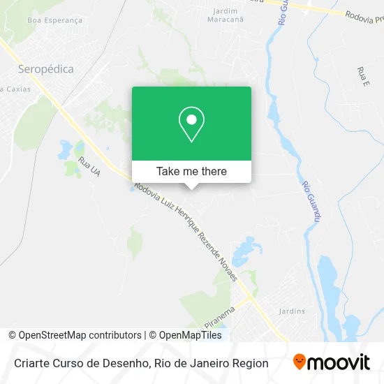 Criarte Curso de Desenho map