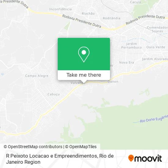 R Peixoto Locacao e Empreendimentos map