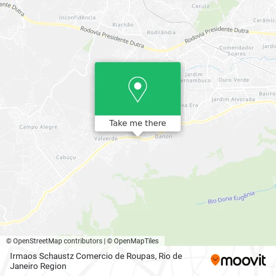 Irmaos Schaustz Comercio de Roupas map