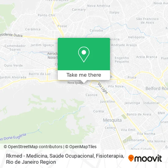 Rkmed - Medicina, Saúde Ocupacional, Fisioterapia map