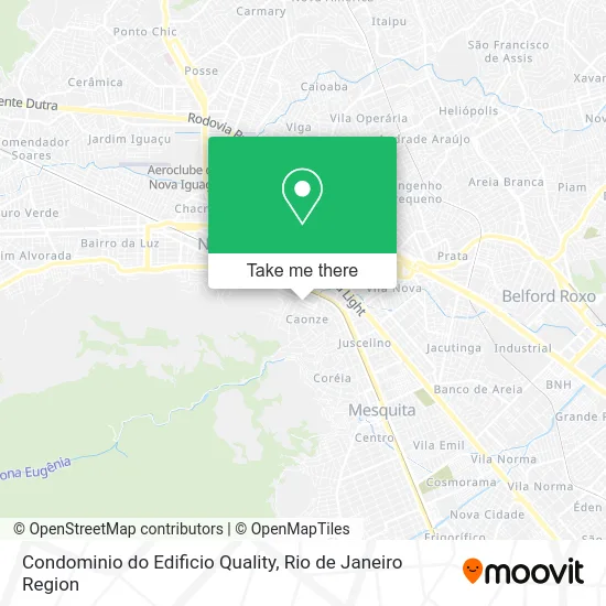 Condominio do Edificio Quality map