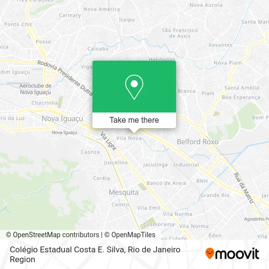 Colégio Estadual Costa E. Silva map