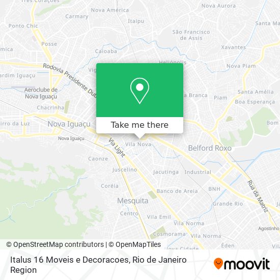Italus 16 Moveis e Decoracoes map