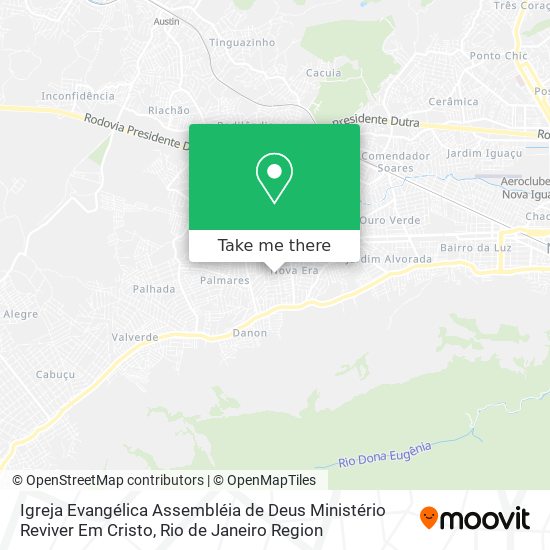 Igreja Evangélica Assembléia de Deus Ministério Reviver Em Cristo map