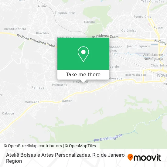 Ateliê Bolsas e Artes Personalizadas map