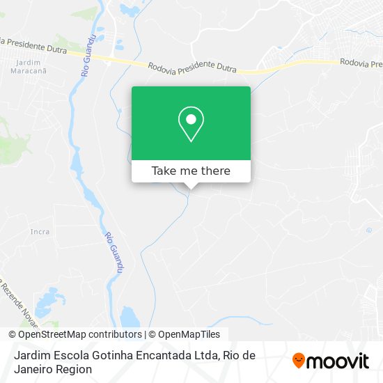 Jardim Escola Gotinha Encantada Ltda map