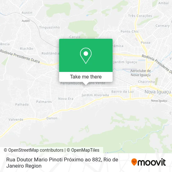 Rua Doutor Mario Pinoti Próximo ao 882 map