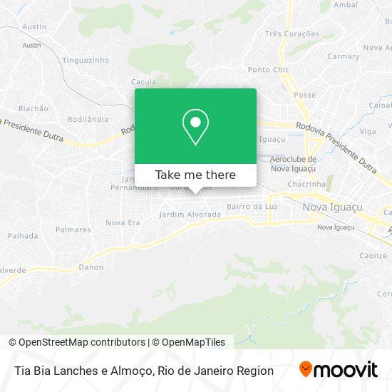 Tia Bia Lanches e Almoço map