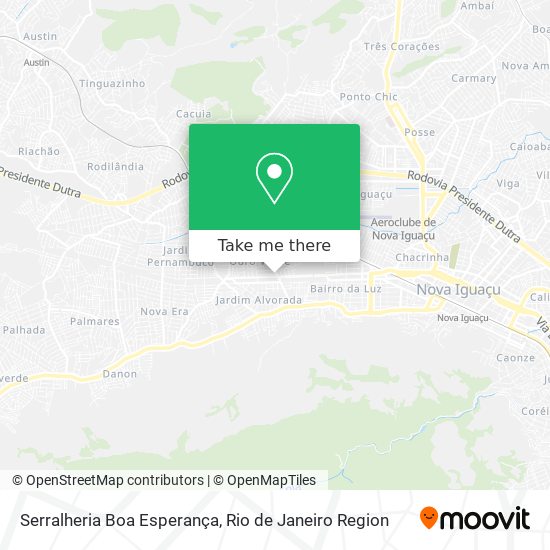 Serralheria Boa Esperança map