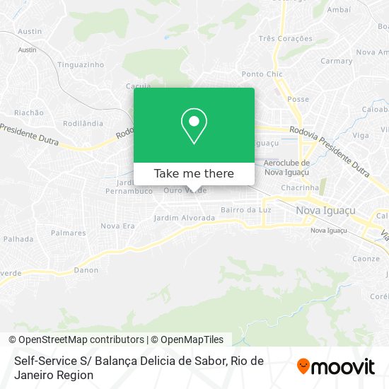 Self-Service S/ Balança Delicia de Sabor map