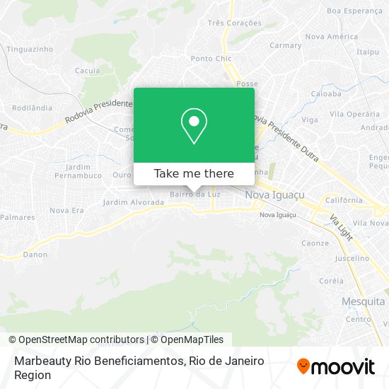Marbeauty Rio Beneficiamentos map