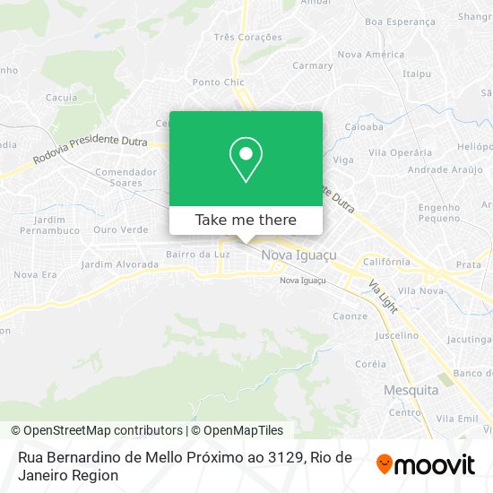 Rua Bernardino de Mello Próximo ao 3129 map