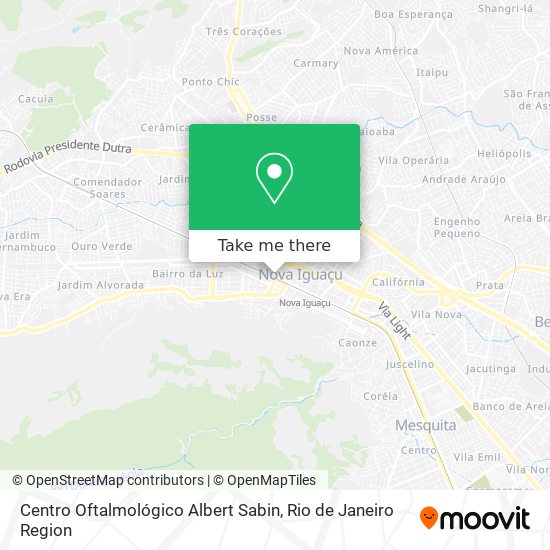 Centro Oftalmológico Albert Sabin map