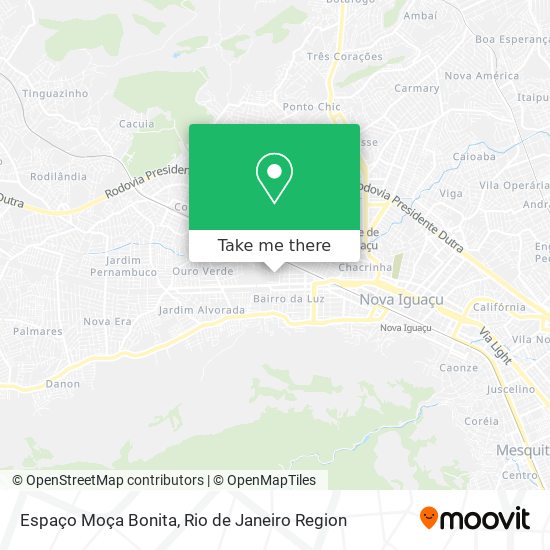 Espaço Moça Bonita map