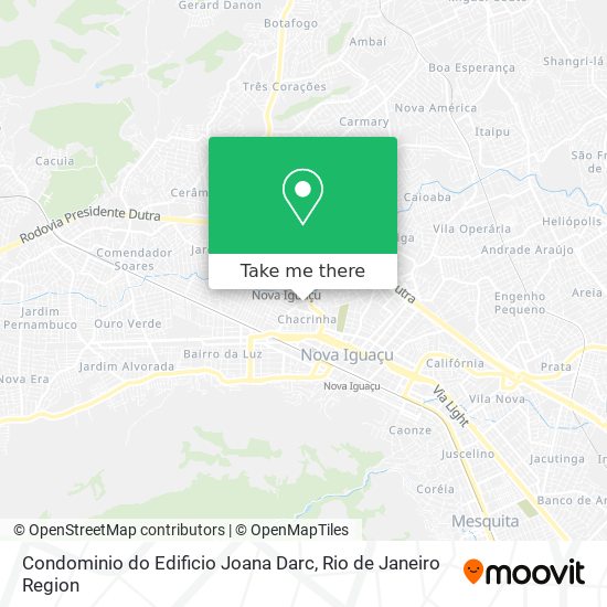 Condominio do Edificio Joana Darc map