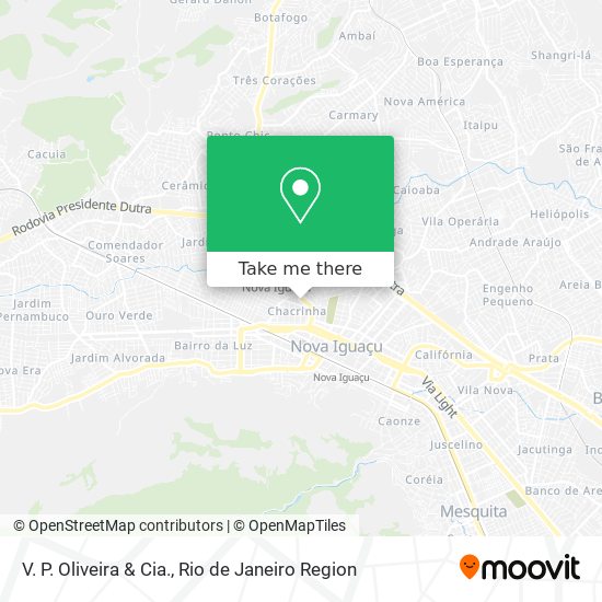 V. P. Oliveira & Cia. map