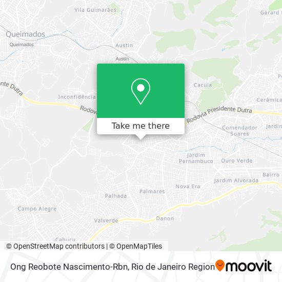 Ong Reobote Nascimento-Rbn map