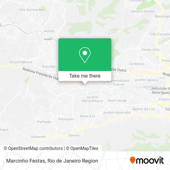 Marcinho Festas map