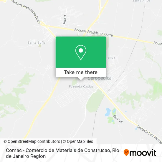 Comac - Comercio de Materiais de Construcao map