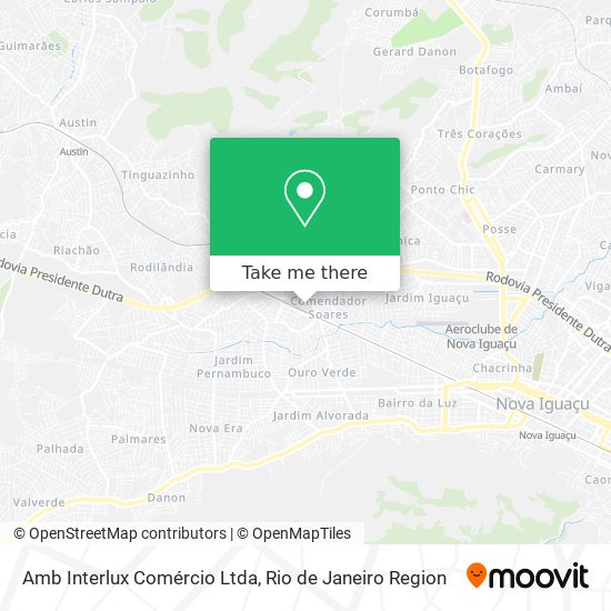 Amb Interlux Comércio Ltda map
