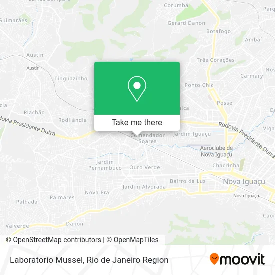 Laboratorio Mussel map