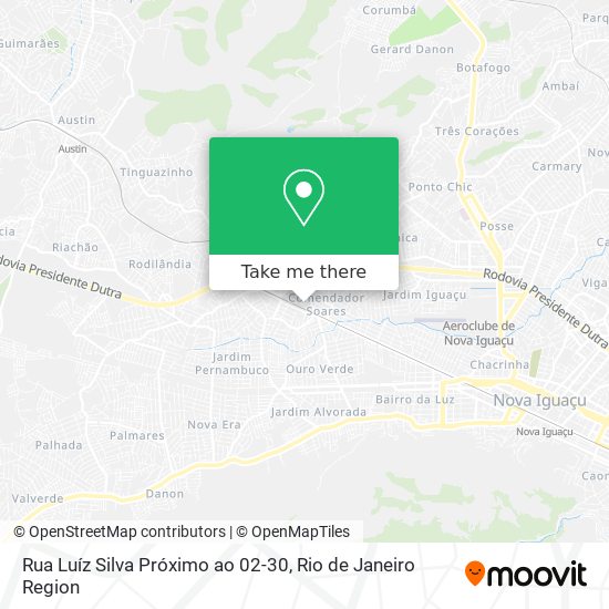 Rua Luíz Silva Próximo ao 02-30 map