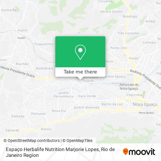 Mapa Espaço Herbalife Nutrition Marjorie Lopes