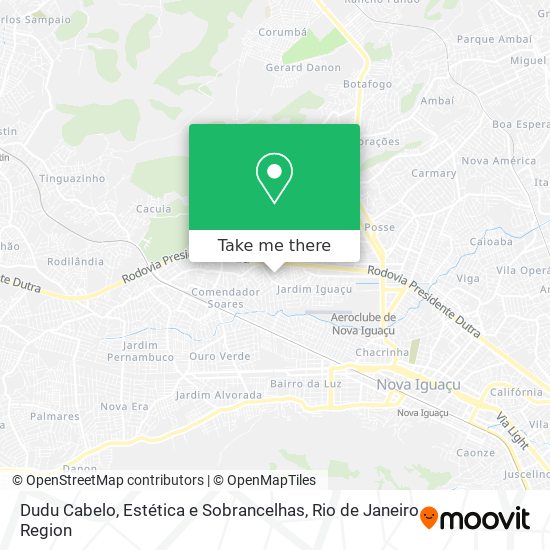Dudu Cabelo, Estética e Sobrancelhas map