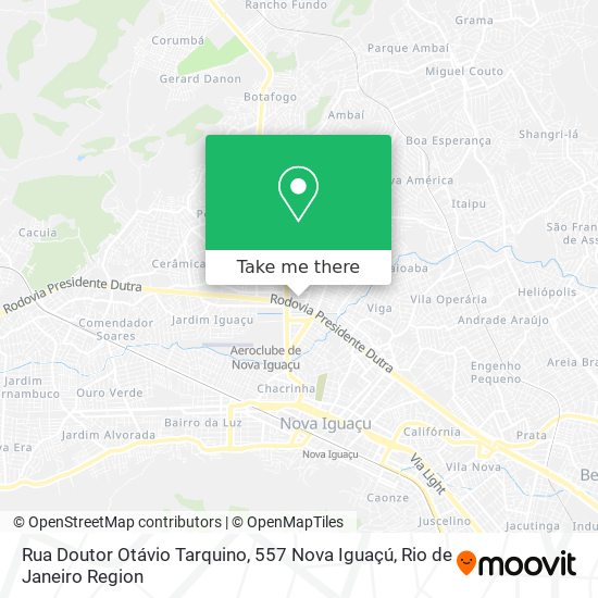 Rua Doutor Otávio Tarquino, 557 Nova Iguaçú map