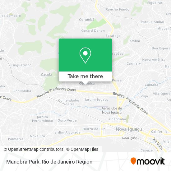 Manobra Park map