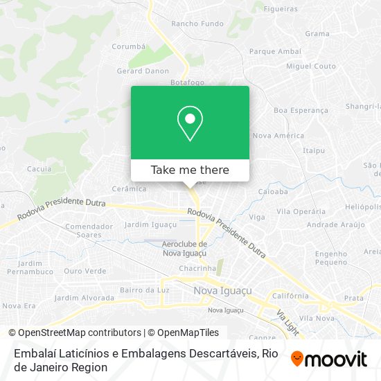 Embalaí Laticínios e Embalagens Descartáveis map