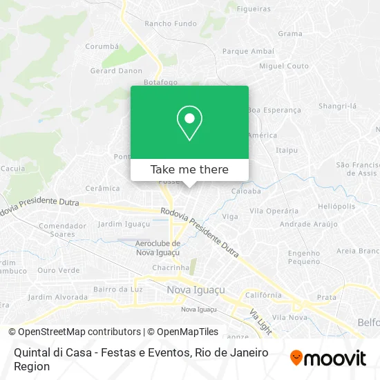 Quintal di Casa - Festas e Eventos map