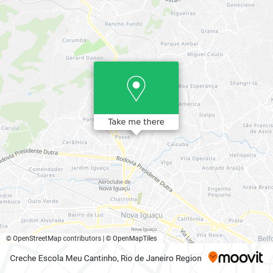 Creche Escola Meu Cantinho map