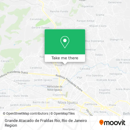 Grande Atacado de Fraldas Rio map