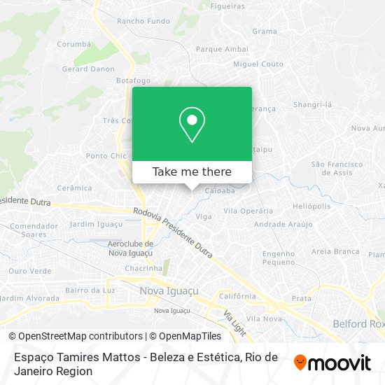 Espaço Tamires Mattos - Beleza e Estética map