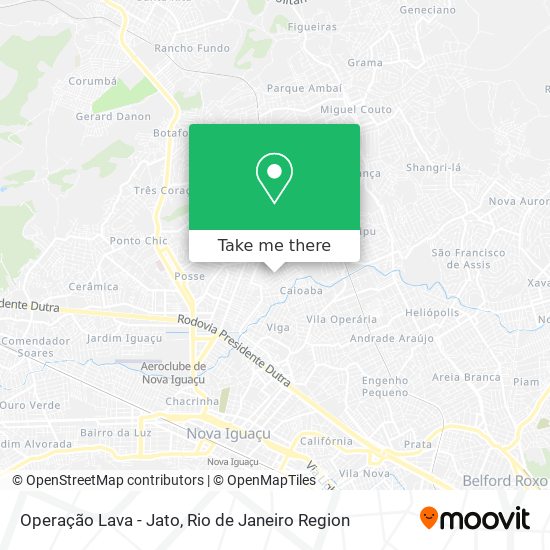 Operação Lava - Jato map
