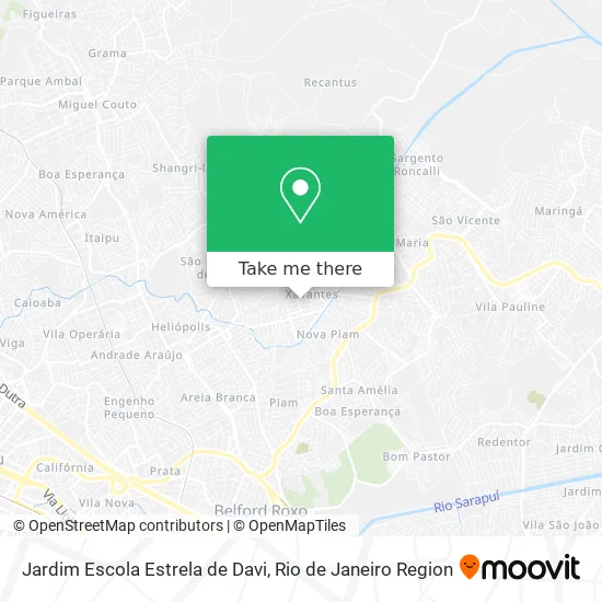 Jardim Escola Estrela de Davi map