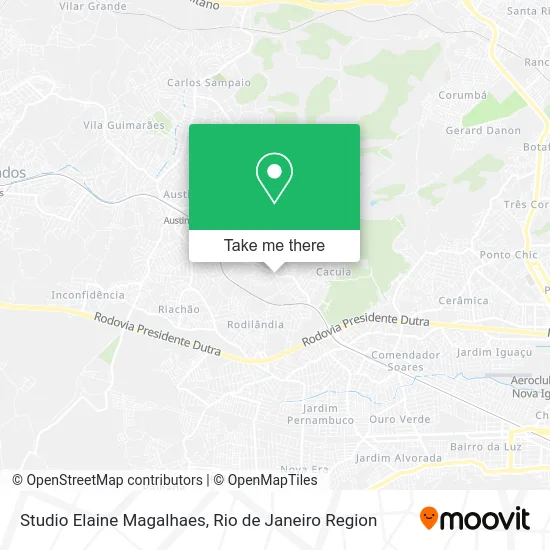 Studio Elaine Magalhaes map