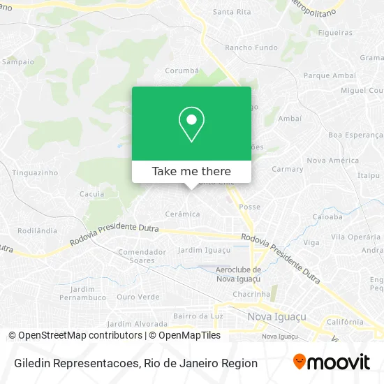 Giledin Representacoes map