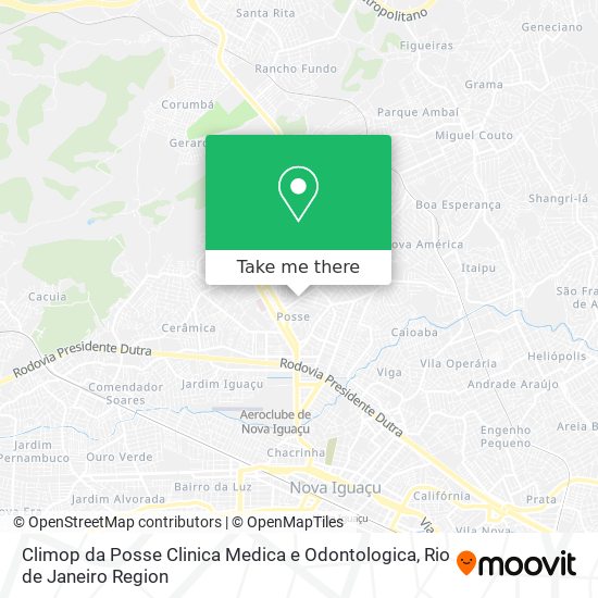 Climop da Posse Clinica Medica e Odontologica map