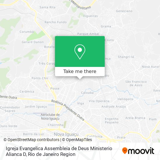 Igreja Evangelica Assembleia de Deus Ministerio Alianca D map