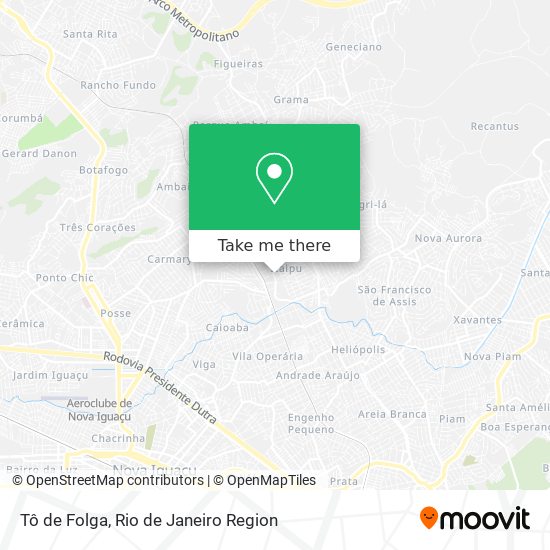 Tô de Folga map