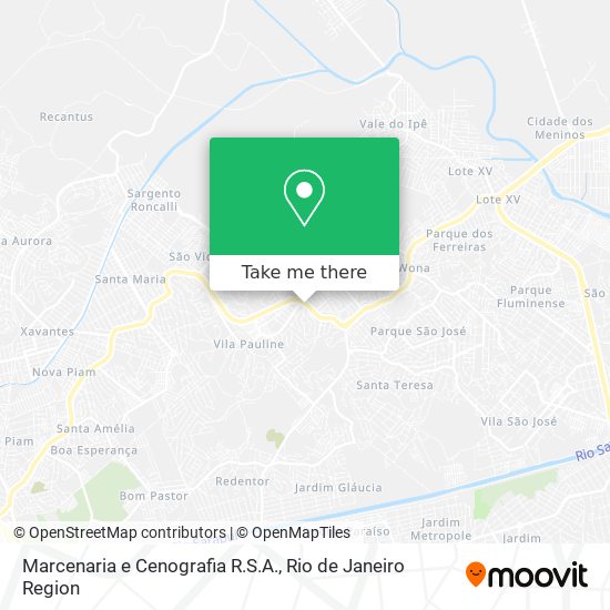 Mapa Marcenaria e Cenografia R.S.A.